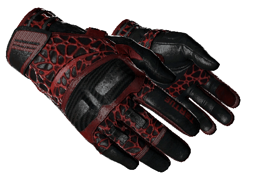 Motorcycle Gloves Motorcycle Carbonfiber Red Light .