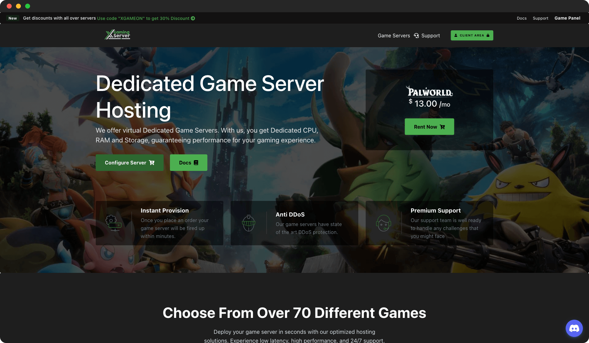 XGamingServer